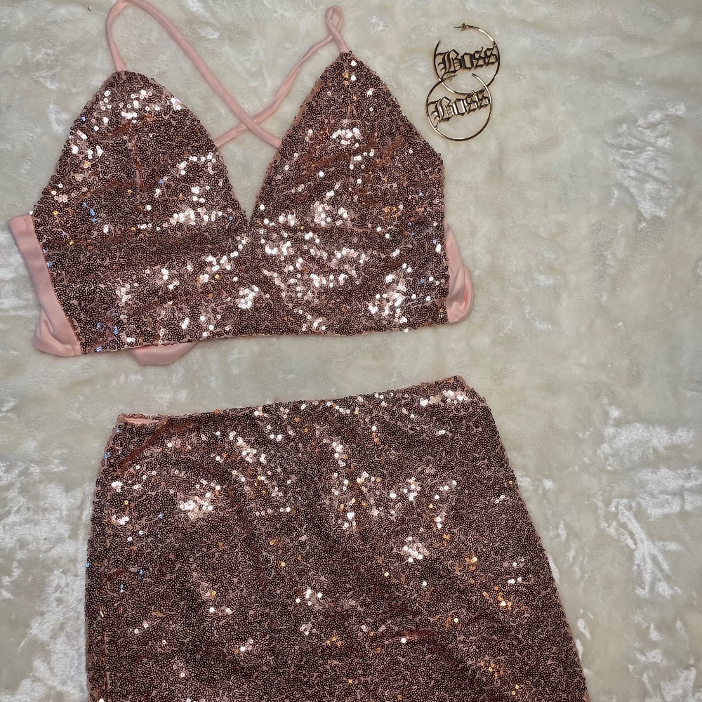 Lucy in the Sky Top and Skirt